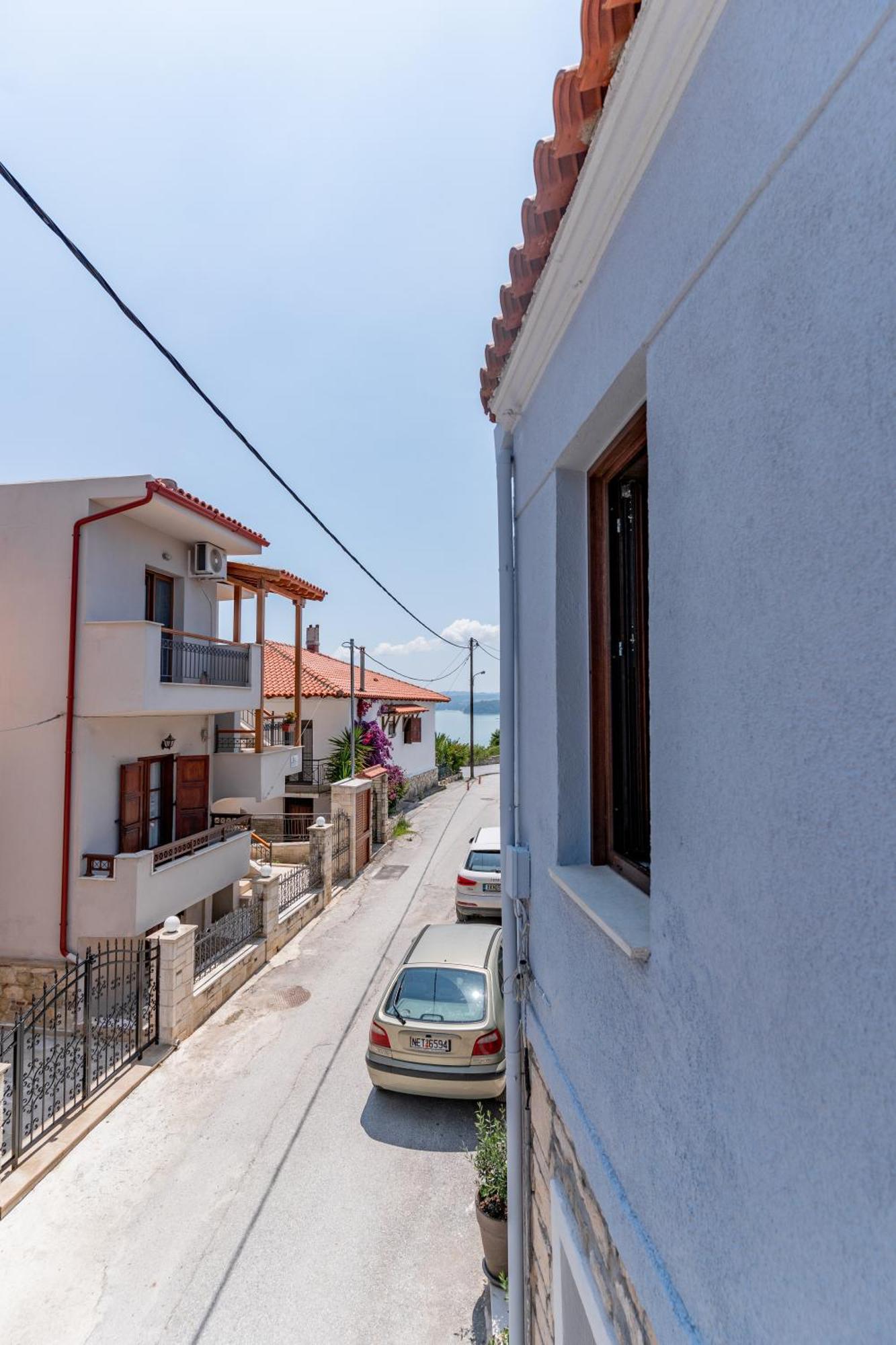 Ikia Katsani Villa Afytos Buitenkant foto
