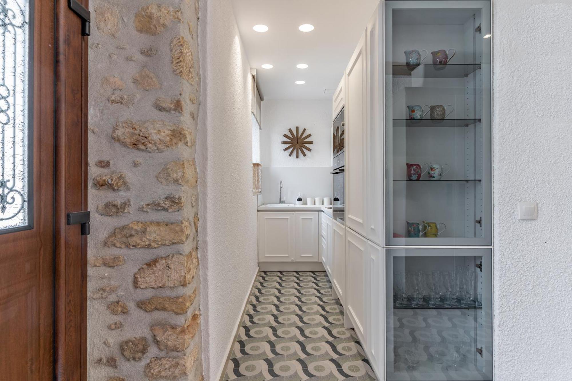 Ikia Katsani Villa Afytos Buitenkant foto